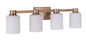 Craftmade - 12928SB4 - Four Light Vanity - Bretton - Satin Brass