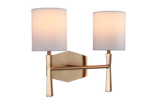 Craftmade - 16014SB2 - Two Light Vanity - Chatham - Satin Brass