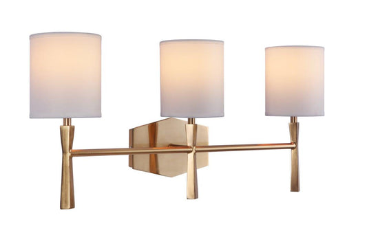 Craftmade - 16023SB3 - Three Light Vanity - Chatham - Satin Brass