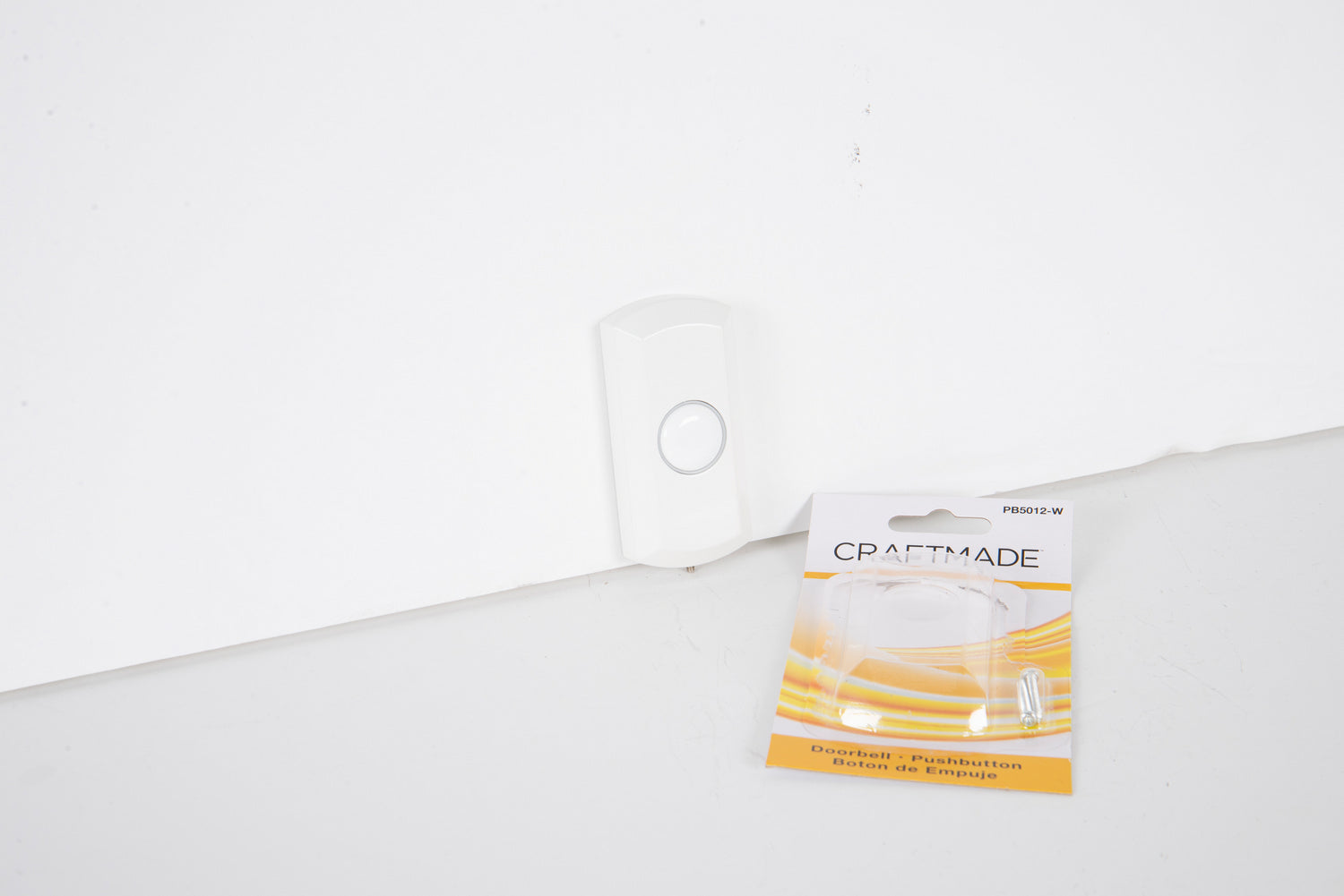 Craftmade - PB5012-W - Surface Mount Push Button - Push Button-Surface Mount - White