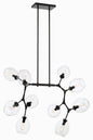 George Kovacs - P1360-66A - Ten Light Chandelier - Nexpo - Matte Black