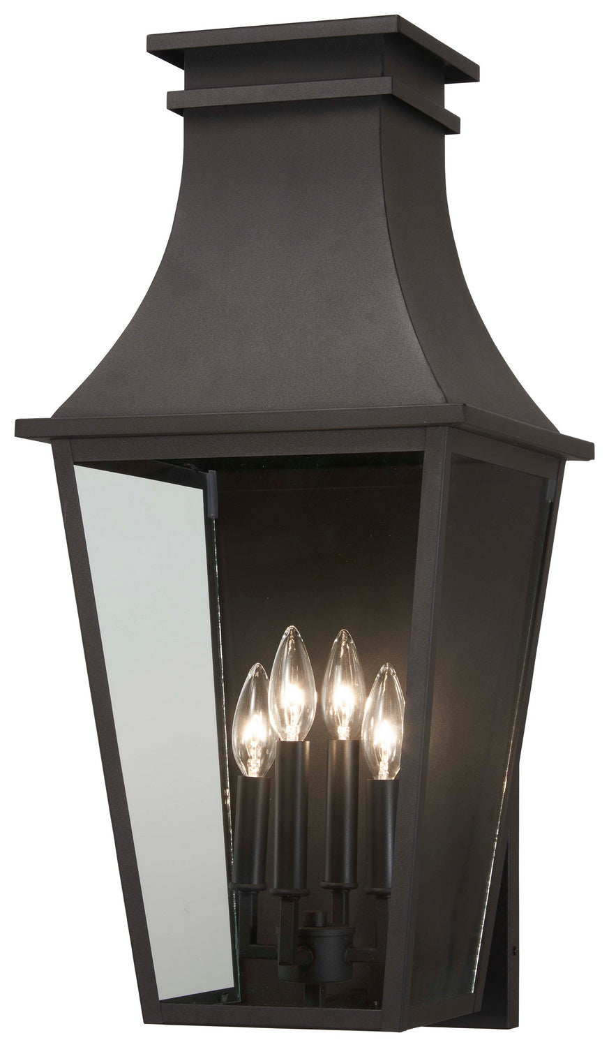 Minka-Lavery - 7993-66 - Four Light Outdoor Wall Mount - Gloucester - Sand Coal