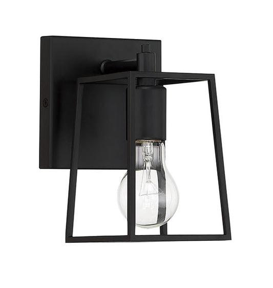 Craftmade - 12105FB1 - One Light Wall Sconce - Dunn - Flat Black