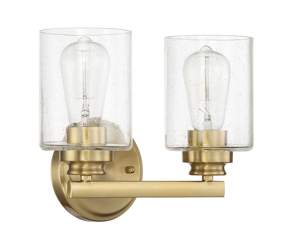 Craftmade - 50502-SB - Two Light Vanity - Bolden - Satin Brass