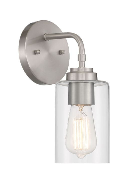 Craftmade - 56001-BNK - One Light Wall Sconce - Stowe - Brushed Polished Nickel