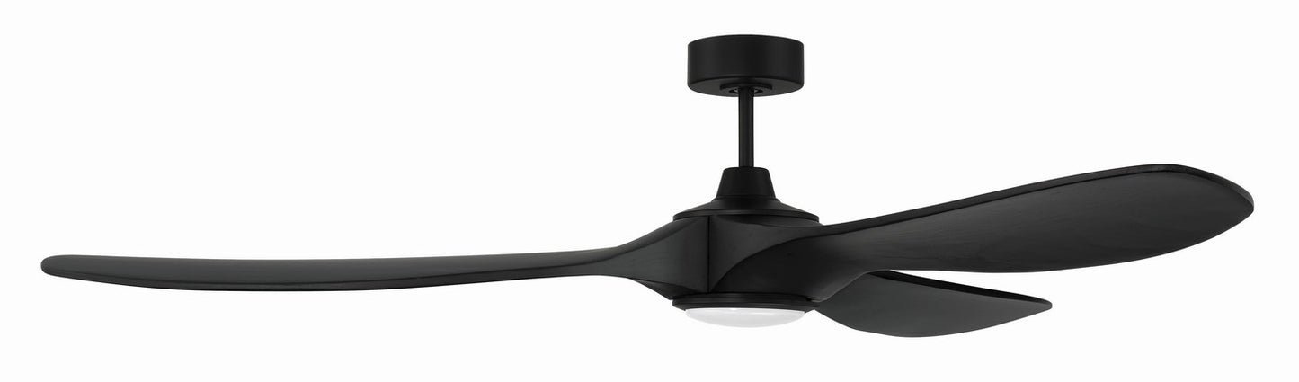 Craftmade - EVY72FB3 - 72"Ceiling Fan - Envy 72 - Flat Black