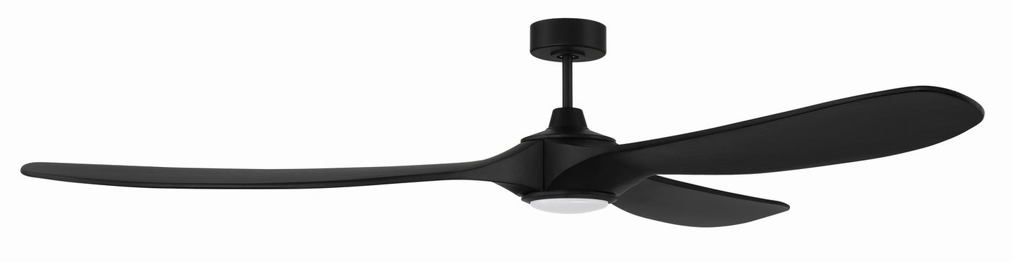 Craftmade - EVY84FB3 - 84"Ceiling Fan - Envy 84 - Flat Black