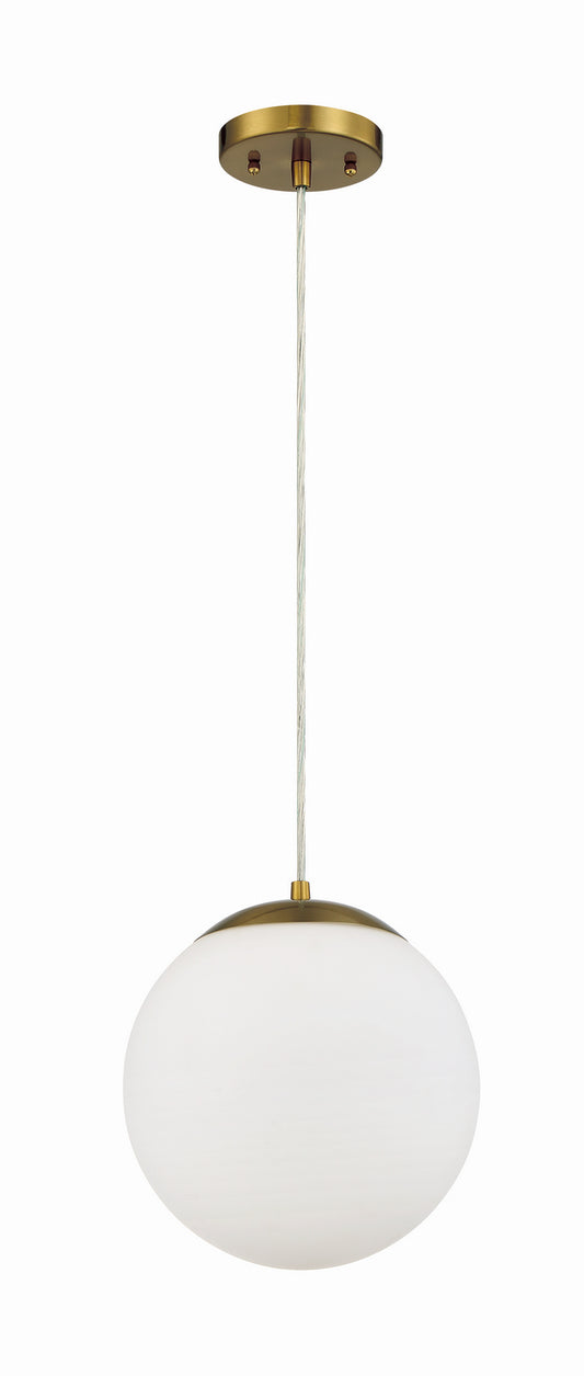 Craftmade - 56891-SB-WG - One Light Pendant - Gaze - Satin Brass