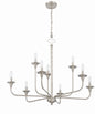 Craftmade - 57029-BNK - Nine Light Chandelier - Jolenne - Brushed Polished Nickel