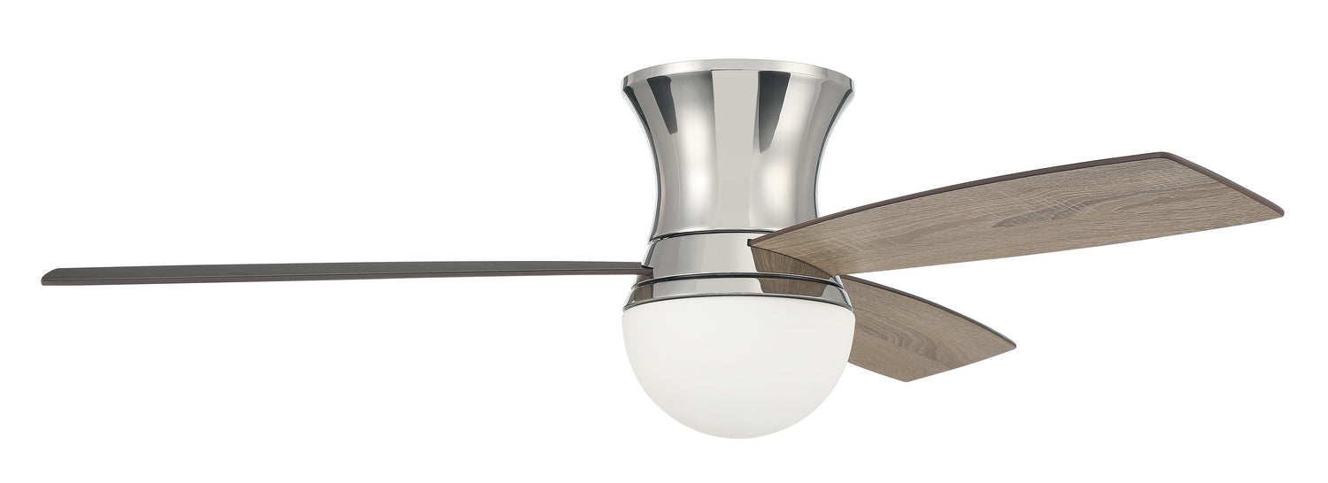 Craftmade - DBK52PLN3 - 52"Ceiling Fan - Daybreak - Polished Nickel