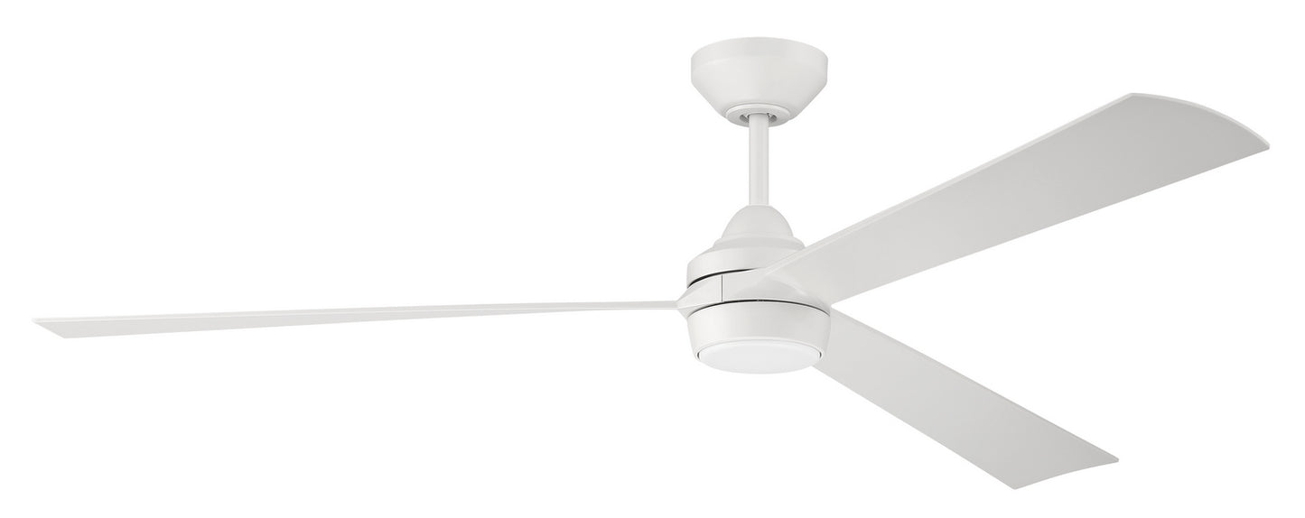 Craftmade - STL60W3 - 60"Ceiling Fan - Sterling - White