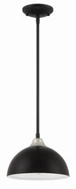 Craftmade - ZA4911-MNSA - One Light Outdoor Pendant - Kahn - Midnight/Satin Aluminum