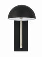 Craftmade - ZA4914-MNSA - One Light Outdoor Wall Mount - Kahn - Midnight/Satin Aluminum