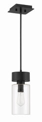 Craftmade - ZA5321-MN - One Light Outdoor Pendant - Bennet - Midnight