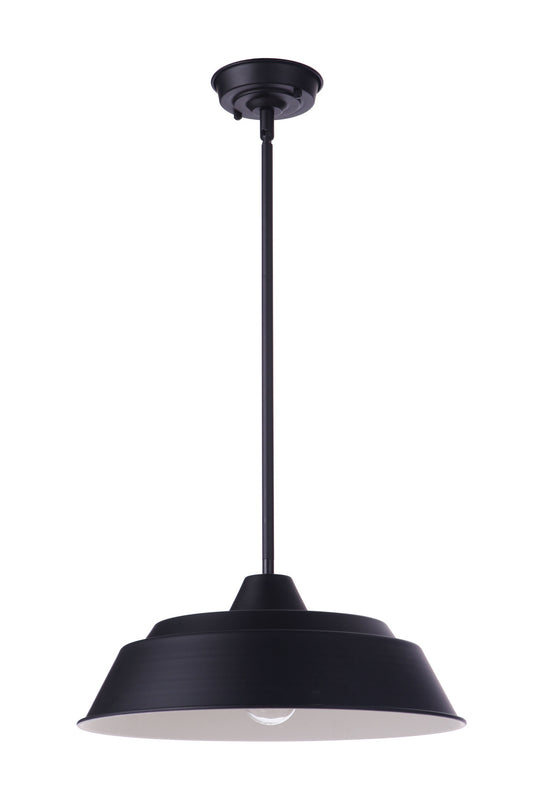 Craftmade - ZA5501-MN - One Light Outdoor Pendant - Landmark - Midnight