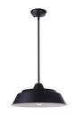 Craftmade - ZA5501-MN - One Light Outdoor Pendant - Landmark - Midnight