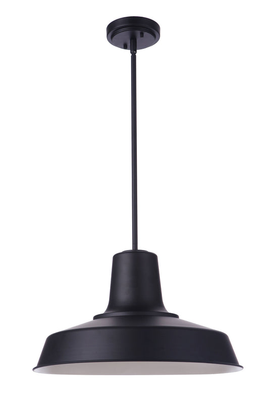 Craftmade - ZA5711-MN - One Light Outdoor Pendant - Briscoe - Midnight
