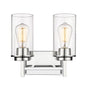 Millennium - 494002-CH - Two Light Vanity - Janna - Chrome