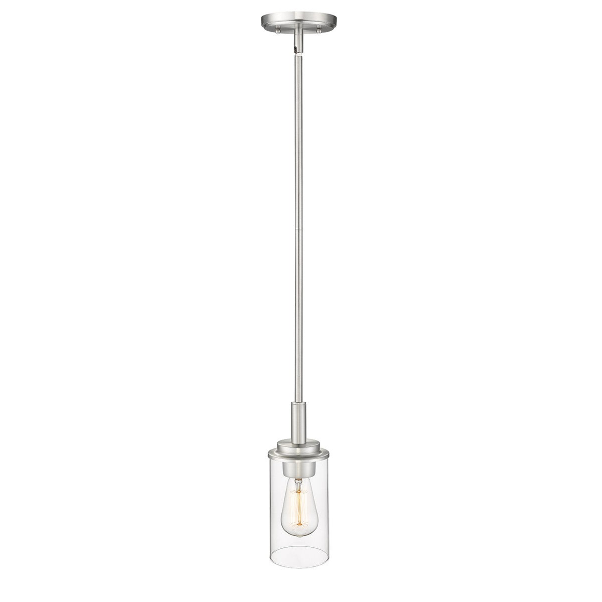 Millennium - 495001-BN - One Light Mini Pendant - Janna - Brushed Nickel