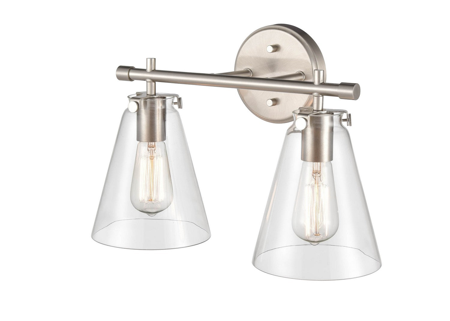 Millennium - 8122-BN - Two Light Vanity - Aliza - Brushed Nickel