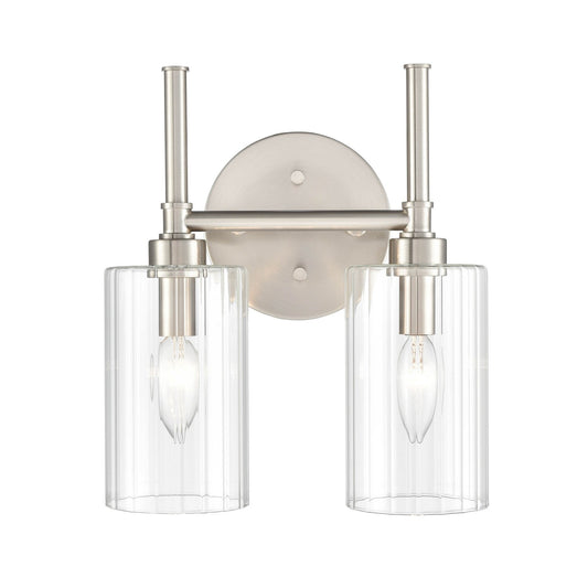 Millennium - 9922-BN - Two Light Vanity - Chastine - Brushed Nickel