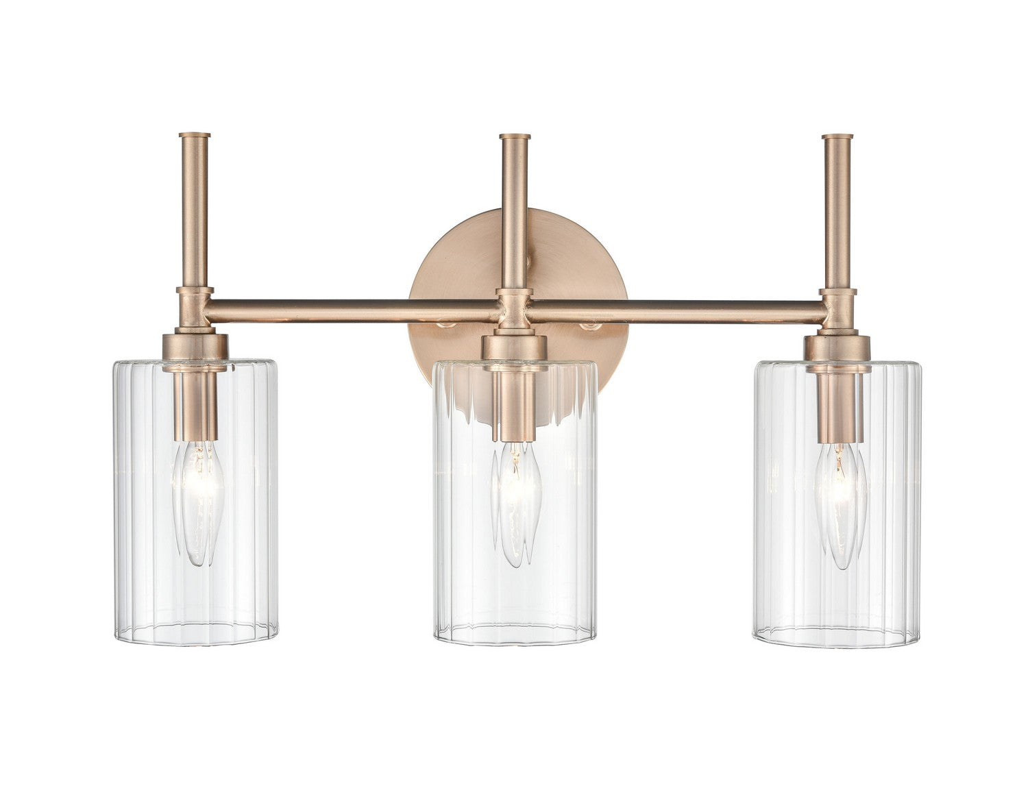 Millennium - 9923-MG - Three Light Vanity - Chastine - Modern Gold