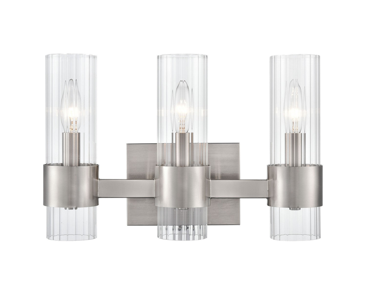 Millennium - 9963-BN - Three Light Vanity - Caberton - Brushed Nickel