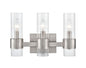 Millennium - 9963-BN - Three Light Vanity - Caberton - Brushed Nickel