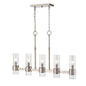 Millennium - 9985-BN - Five Light Chandelier - Caberton - Brushed Nickel