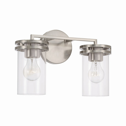 Capital Lighting - 148721BN-539 - Two Light Vanity - Fuller - Brushed Nickel