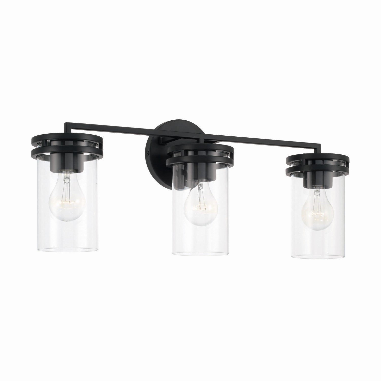 Capital Lighting - 148731MB-539 - Three Light Vanity - Fuller - Matte Black