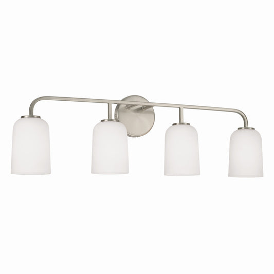 Capital Lighting - 148841BN-542 - Four Light Vanity - Lawson - Brushed Nickel