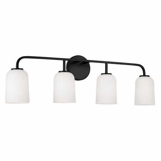 Capital Lighting - 148841MB-542 - Four Light Vanity - Lawson - Matte Black