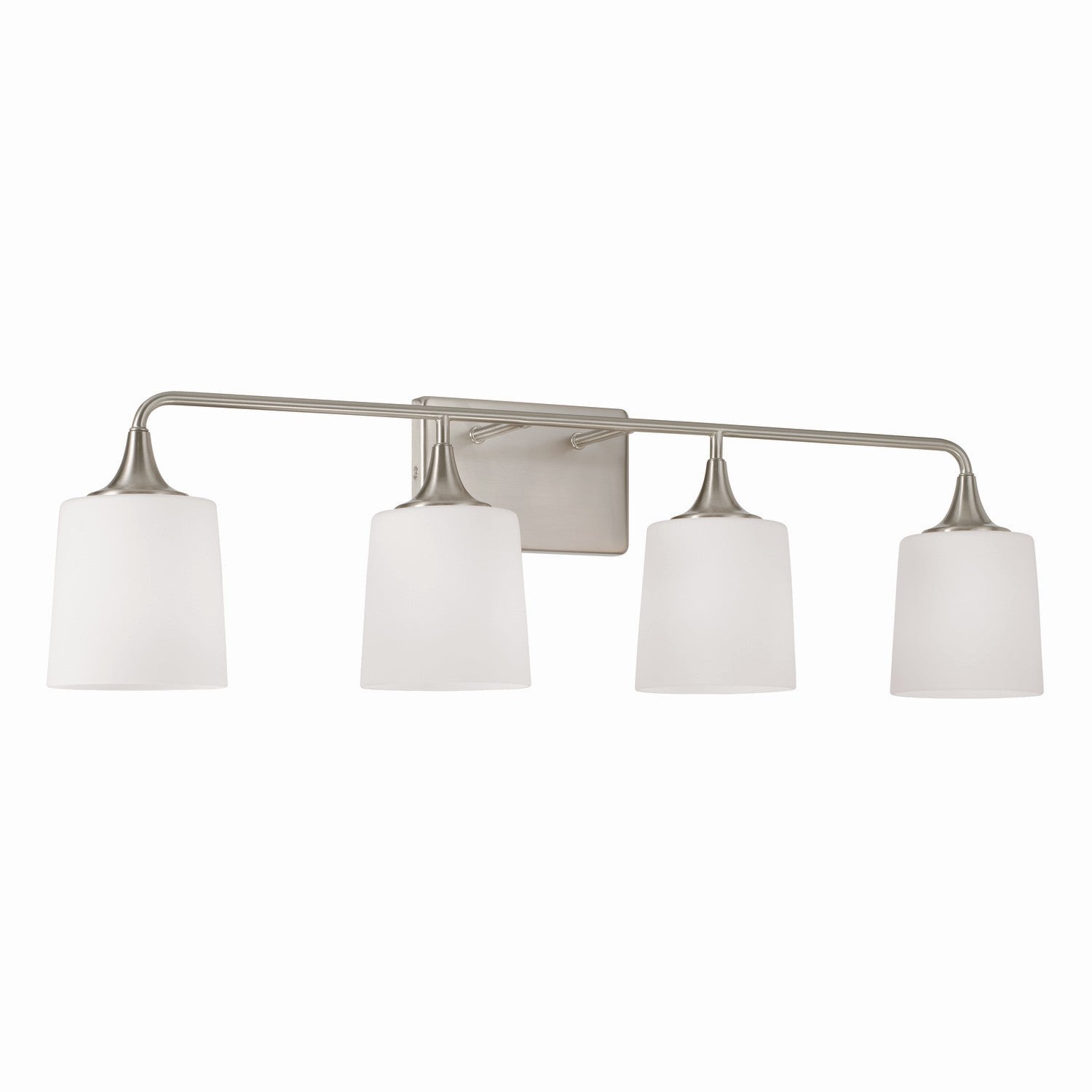 Capital Lighting - 148941BN-541 - Four Light Vanity - Presley - Brushed Nickel