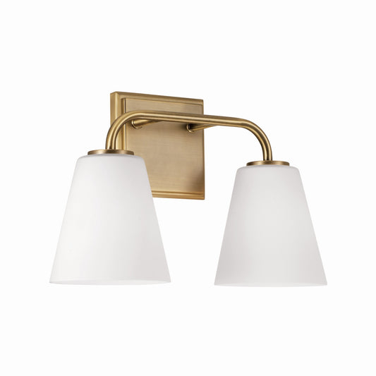 Capital Lighting - 149421AD-543 - Two Light Vanity - Brody - Aged Brass