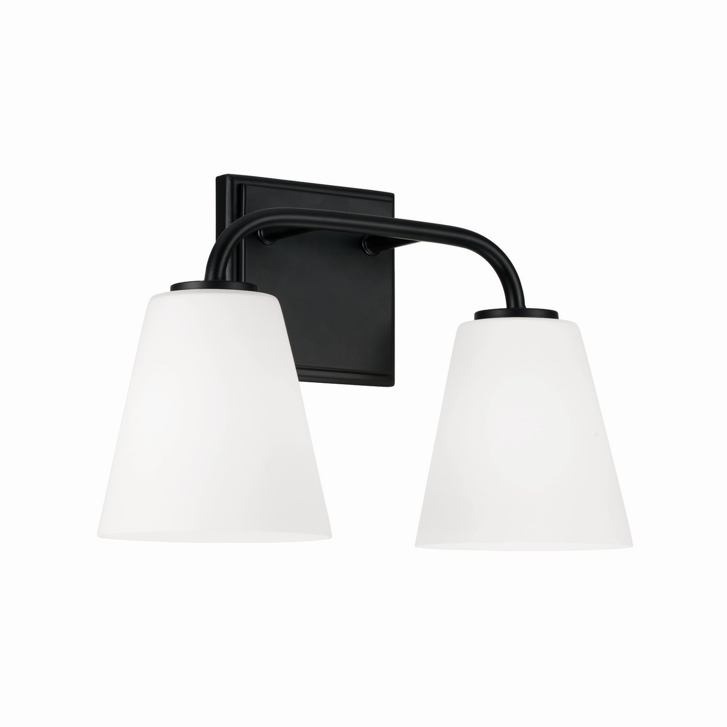 Capital Lighting - 149421MB-543 - Two Light Vanity - Brody - Matte Black