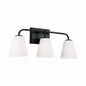 Capital Lighting - 149431MB-543 - Three Light Vanity - Brody - Matte Black