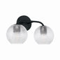 Capital Lighting - 149921MB-544 - Two Light Vanity - Dolan - Matte Black