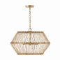 Capital Lighting - 344142MA - Four Light Pendant - Wren - Matte Brass