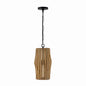 Capital Lighting - 344613WK - One Light Pendant - Archer - Light Wood and Matte Black
