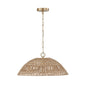 Capital Lighting - 347511MA - One Light Pendant - Naomi - Matte Brass