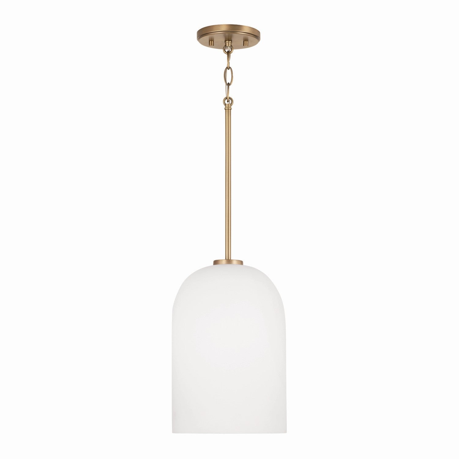 Capital Lighting - 348811AD - One Light Pendant - Lawson - Aged Brass