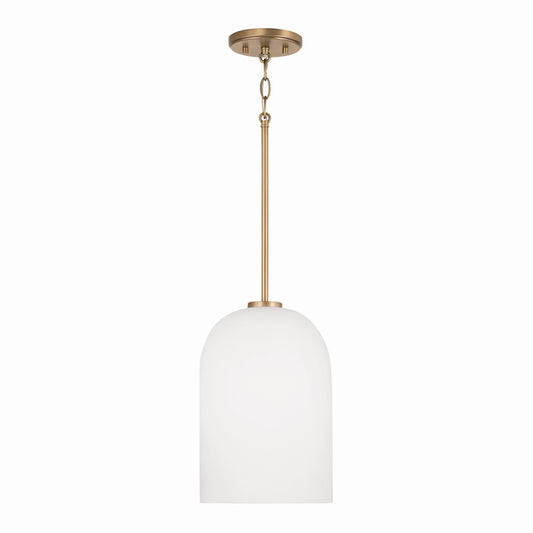 Capital Lighting - 348811AD - One Light Pendant - Lawson - Aged Brass