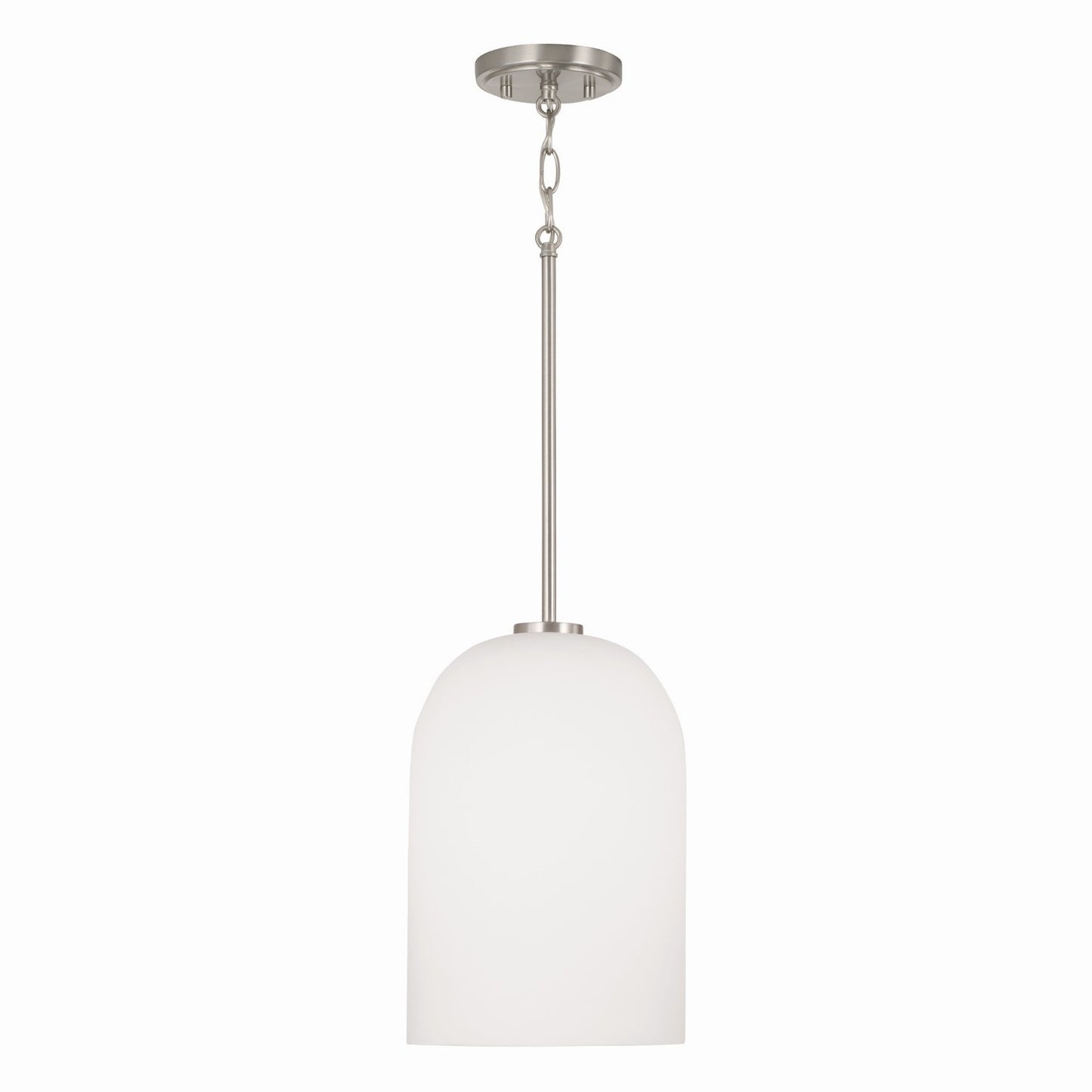 Capital Lighting - 348811BN - One Light Pendant - Lawson - Brushed Nickel