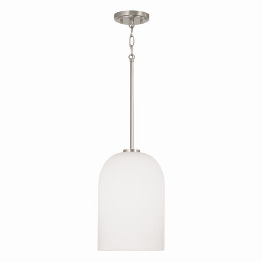 Capital Lighting - 348811BN - One Light Pendant - Lawson - Brushed Nickel
