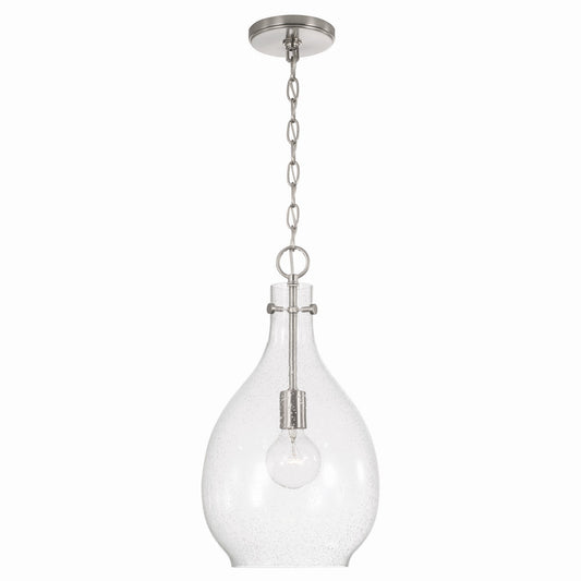 Capital Lighting - 349011BN - One Light Pendant - Brentwood - Brushed Nickel