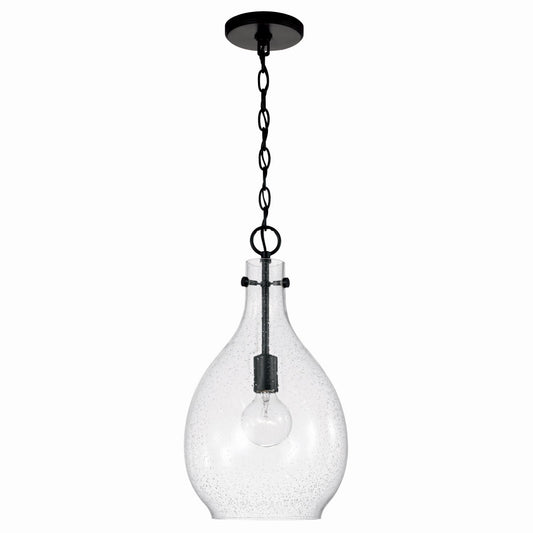 Capital Lighting - 349011MB - One Light Pendant - Brentwood - Matte Black