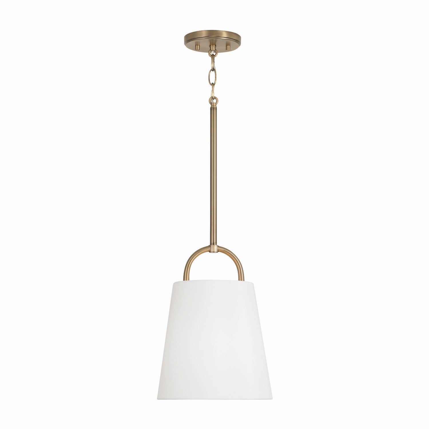 Capital Lighting - 349411AD - One Light Pendant - Brody - Aged Brass