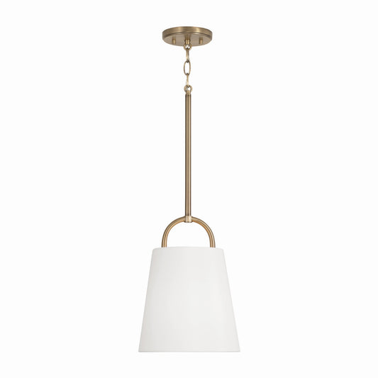 Capital Lighting - 349411AD - One Light Pendant - Brody - Aged Brass