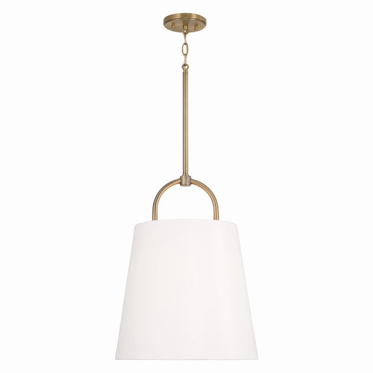 Capital Lighting - 349412AD - One Light Pendant - Brody - Aged Brass